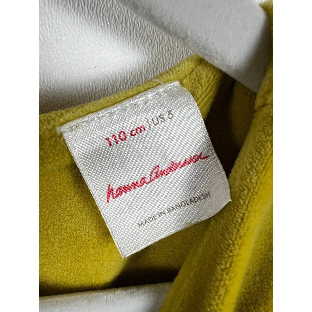 Hanna Andersson Tiered Velour Dress - Picture 2 of 12